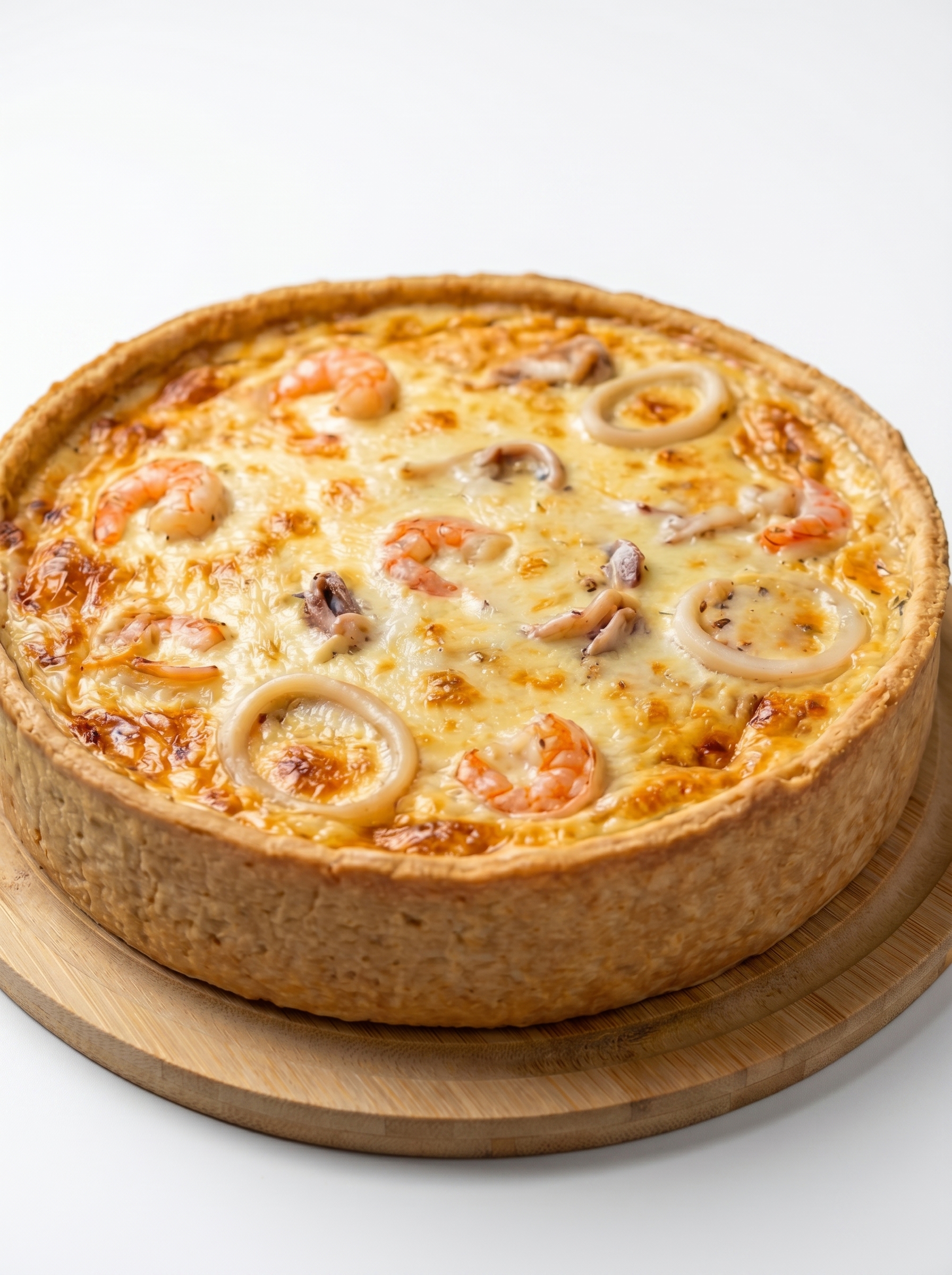 Киш с морепродуктами